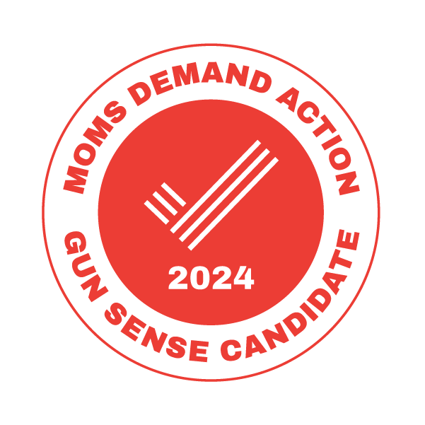 Moms Demand Action Gun Sense Candidate distinction logo