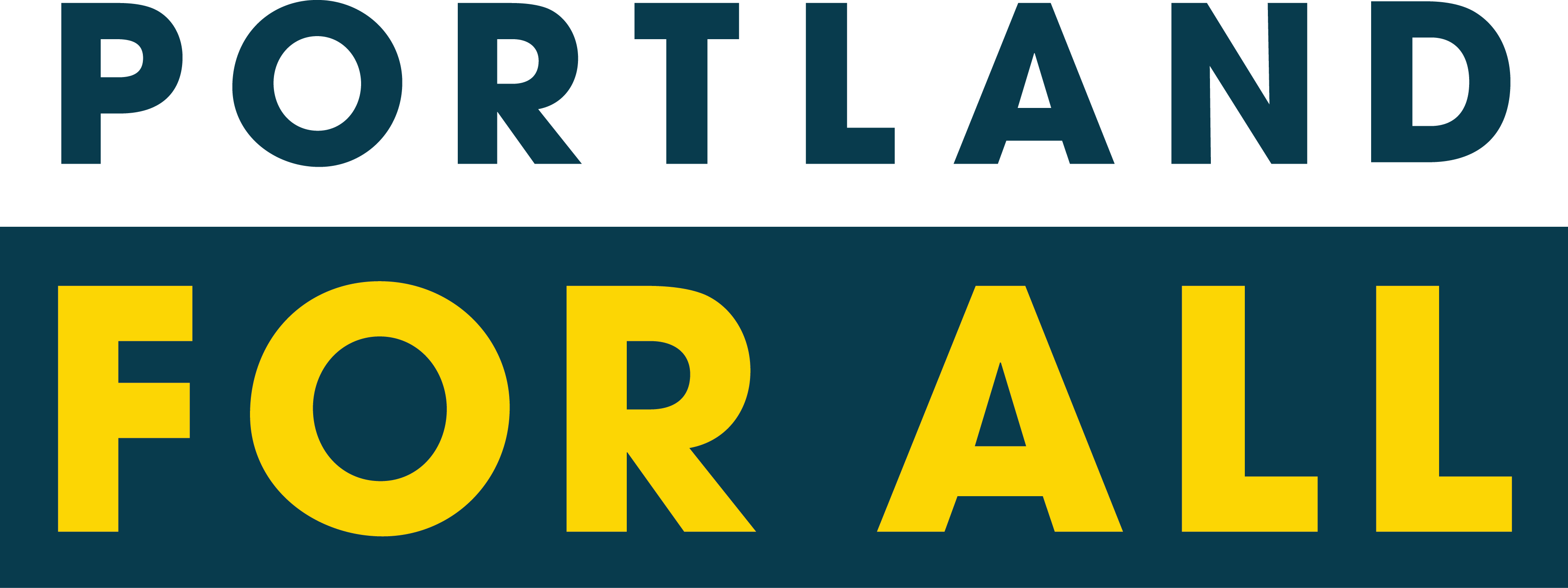 Portland For All logo